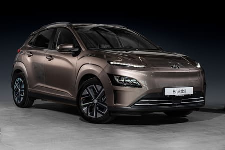 Hyundai Kona Electric 64 kWh LongRange 484km Premium 1-eier Norsk Forvarme App Skinn