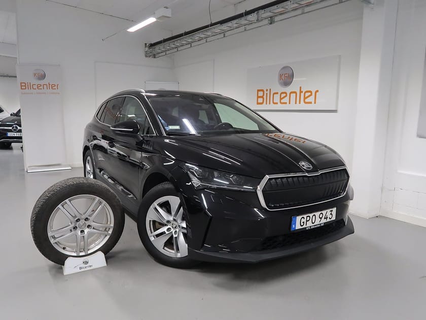 Bild 1 av Škoda Enyaq iV 80 Skoda iV80 V-Däck ingår Drag-Kamera-Navi-Elstol-Rattvärme-