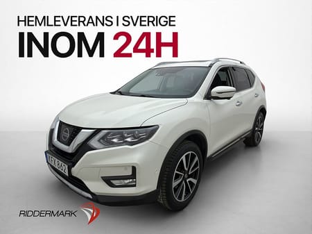 Nissan X-Trail 1.6 dCi 7-Sits Pano Läder 360° Navi Sensorer