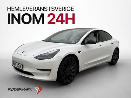 Tesla Model 3 Performance 513hk Autopilot Pano Kamera
