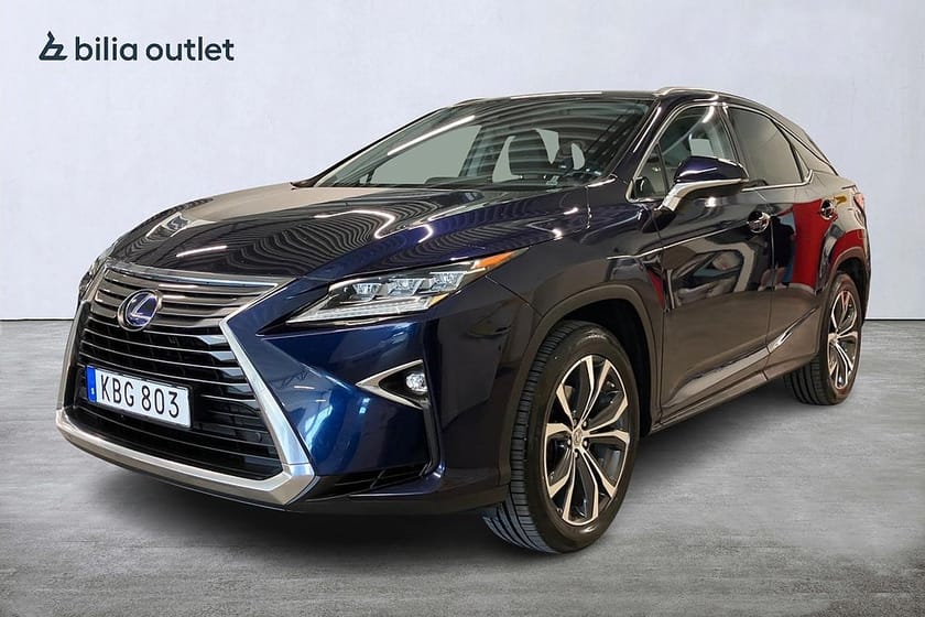 Bild 1 av Lexus RX 450h AWD 3.5 V6 E-CVT Executive Drag B-kam HUD Navi
