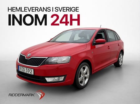 Škoda Rapid Spaceback Skoda 1.2 TSI 105hk M-Värmare Navi Bluetooth