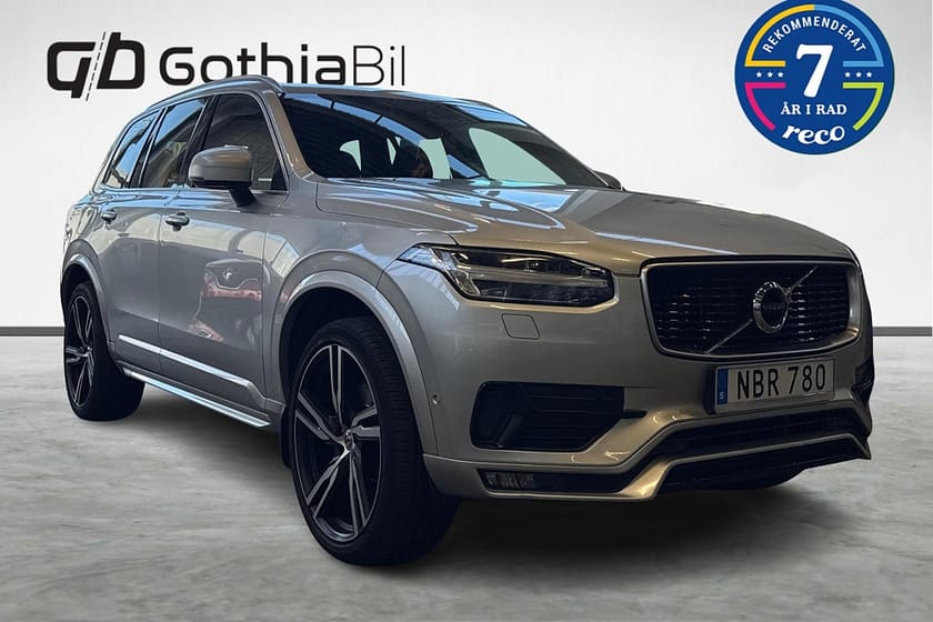 Bild 3 av Volvo XC90 D5 AWD 7-Sits R-Design B&W HUD Kamera Navi Drag