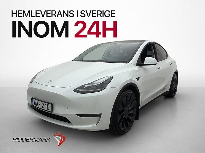 Bild 4 av Tesla Model Y Performance AWD MOMS Svensksåld Panorama