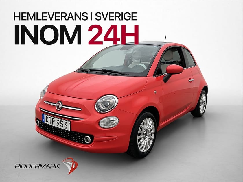 Bild 3 av Fiat 500 Lounge 69hk Pano Nybytt Kamrem *ENDAST 2675 MIL!*