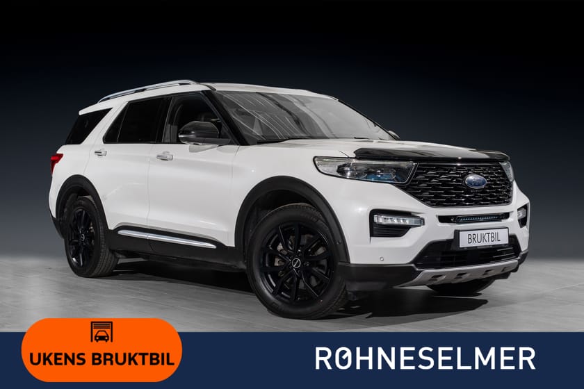 Bilde 1 av Ford Explorer Plug-In Hybrid 3,0 V6 Ecoboost PHEV 7s | Lazer | Ny service !