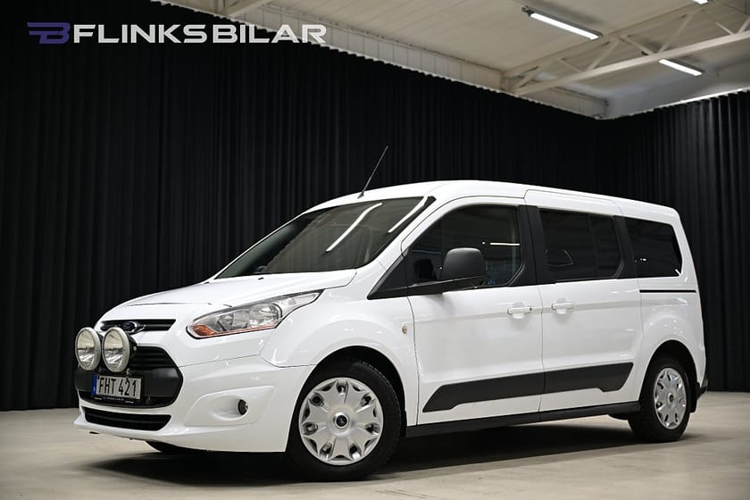 Bild 1 av Ford Grand Tourneo Connect TDCi 95HK L2 5-Sits|Drag|Värmare|Lågmil|Dubbeldörr|Moms