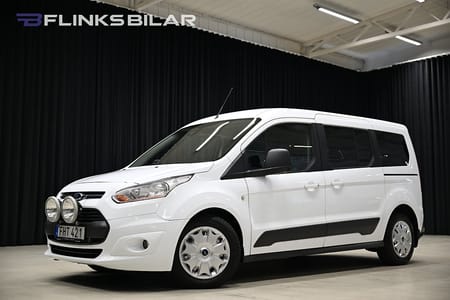 Ford Grand Tourneo Connect TDCi 95HK L2 5-Sits|Drag|Värmare|Lågmil|Dubbeldörr|Moms