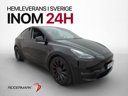 Tesla Model Y Performance AWD 534hk Värmepump MOMS Pano Drag