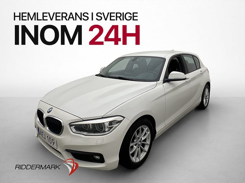 Bild 1 av BMW 118i 118 136hk Advantage P-Sensorer LED 2-Brukare