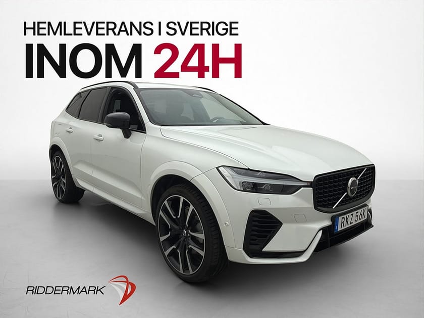 Bild 3 av Volvo XC60 Recharge T6 AWD Ultimate Dark Pano H/K Drag Skinn