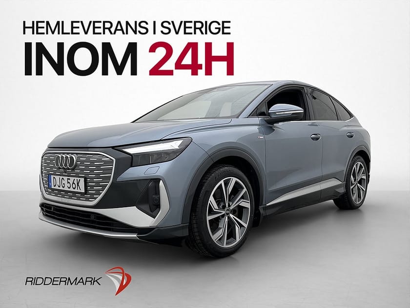 Bild 1 av Audi Q4 40 Sportback e-tron 204hk S-Line Sonos Kamera CarPla