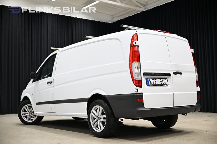 Bild 4 av Mercedes-Benz Vito 109 CDI 2.7t 95HK Inredning|Drag|Värmare|Kamkedja|Takräcken