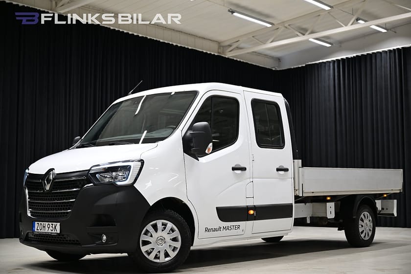 Bild 3 av Renault Master Chassi Cab dCi 150HK Dubbelhytt|Flak|6-Sits|Drag|