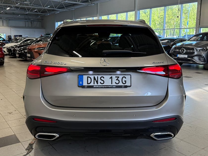 Bild 4 av Mercedes-Benz GLC 400 e 4MATIC 9Tronic AMG paket Drag Burmester NightP
