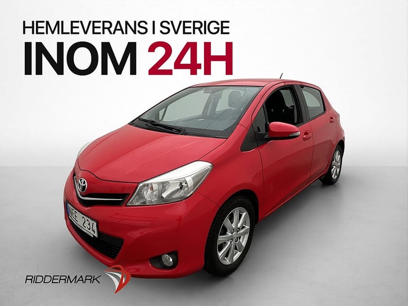 Bild 1 av Toyota Yaris 1.33 Dual VVT-i 99 hk Active M&K-Värmare Kamera