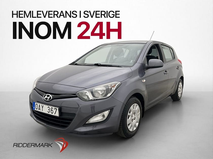 Bild 3 av Hyundai i20 1.2 84hk Select En brukare Låg skatt Låga Mil