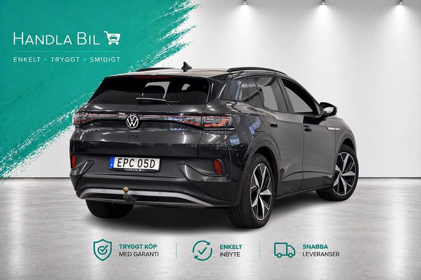 Bild 5 av Volkswagen ID.4 GTX P-värm Navi Rattv Adaptivf B-kam Dragkrok 299hk