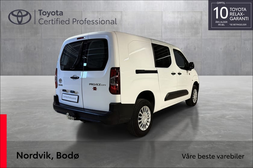 Bilde 3 av Toyota ProAce City L2 Lang 4x4 skyvedø | SmartCargo| Rentekampanje 1,95%