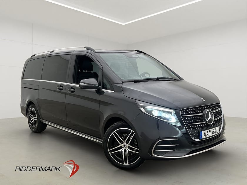 Bild 1 av Mercedes-Benz V 300d 4MATIC 3.2t 300 AMG Wide Värm Burm El-Dörr Moms