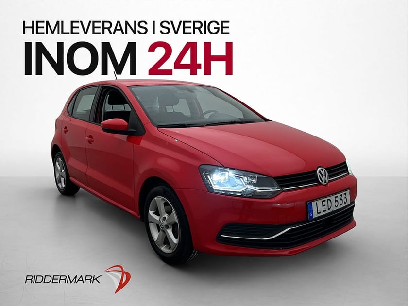 Bild 3 av Volkswagen Polo 1.2 TSI 90hk Base Bluetooth AC 1-Brukare