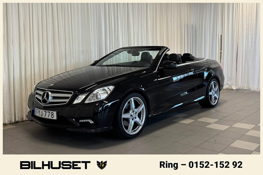 Bild 4 av Mercedes-Benz E 200 Cabriolet CGI BE AUT AMG SPORT LÄDER