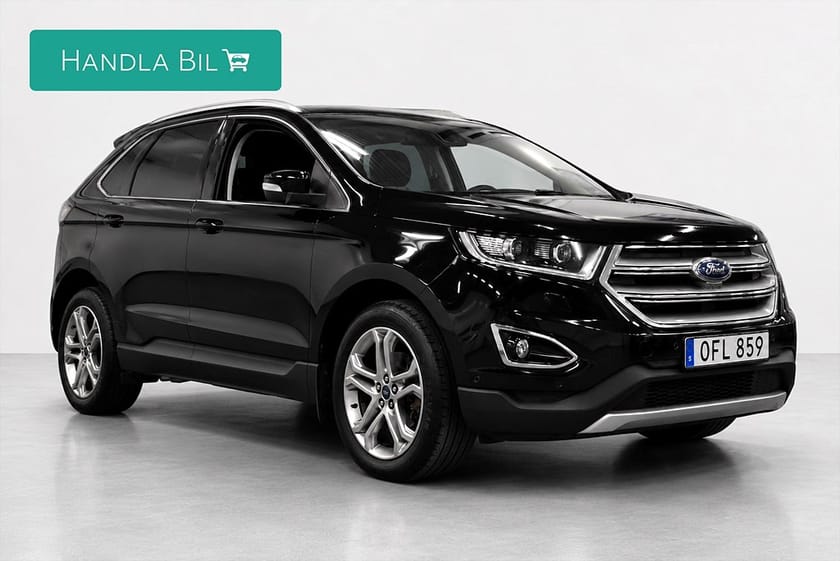 Bild 4 av Ford Edge 2.0 Bi-Turbo AWD Aut Titanium Drag B-kam AdaptivF Navi Skinn 210hk