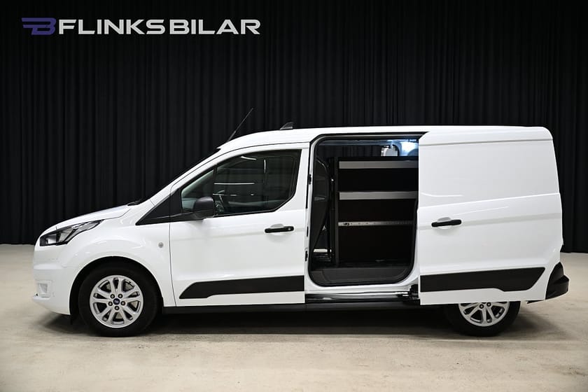 Bild 1 av Ford Transit Connect 230 LWB L2 Automat|Dubbeldörr|Inredd|Drag|Värmare|Moms