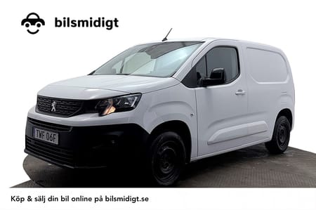 Peugeot Partner L1 1.5 Drag 3-sits Kamera PDC Värmare 102hk