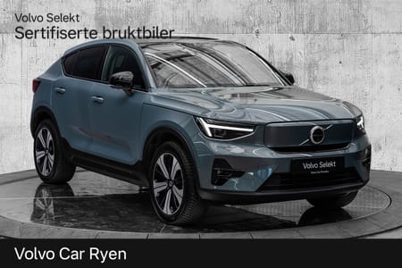 Volvo C40 Recharge Twin El. Ultimate 408Hk. Topputstyrt!
