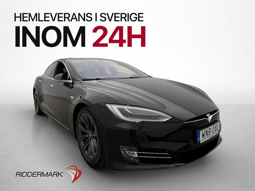 Bild 1 av Tesla Model S Long Range AWD 423hk Svensksåld Pano