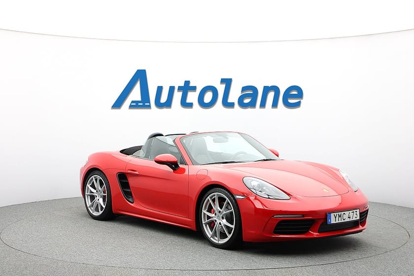 Bild 1 av Porsche 718 Boxster S PDK S, Sport Chrono,GPS,20" 350hk