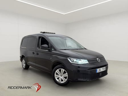Volkswagen Caddy Cargo Maxi Cockpit Värm Drag 2xDörr CARPLAY Moms