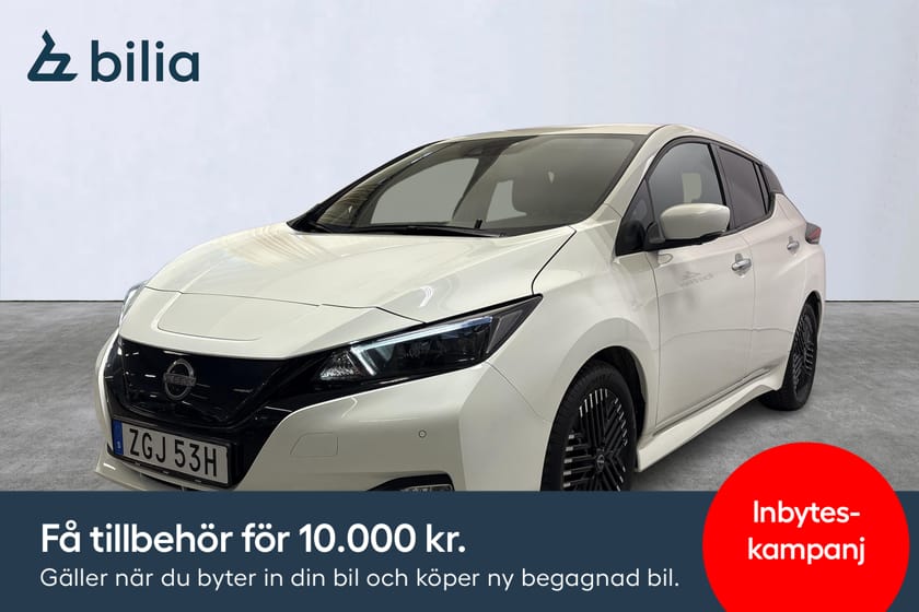 Bild 1 av Nissan Leaf N-Connecta / 40kwh/ Elprispremie!/ 360 kamera