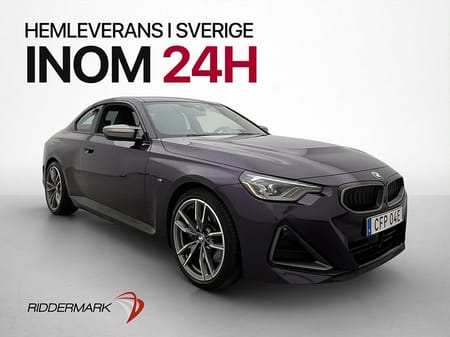BMW M240i xDrive Coupé 374hk HuD H/K Navi Kamera Skinn