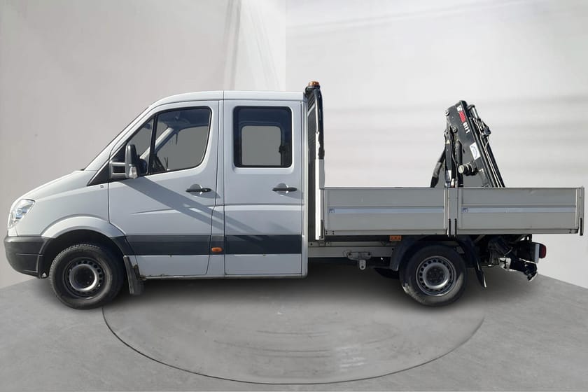 Bild 2 av Mercedes-Benz Sprinter 315 CDI Chassi Crew Cab Pickup (150hk) Dubbelhytt Kran