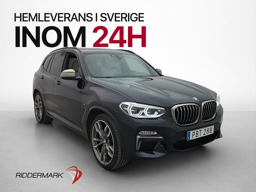 Bild 1 av BMW X3 M40i 354hk Innovation Edition Pano H/K HUD 360° Drag