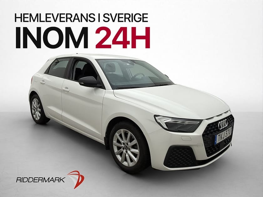 Bild 1 av Audi A1 Sportback 30 TFSI SB Endast 0.48l/mil 822kr Skatt Sensorer