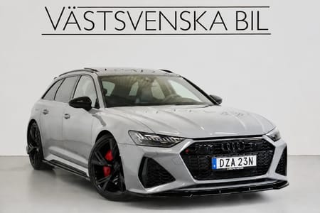 Audi RS 6 Avant Ferrita/Pano/B&O/Värmare/HUD