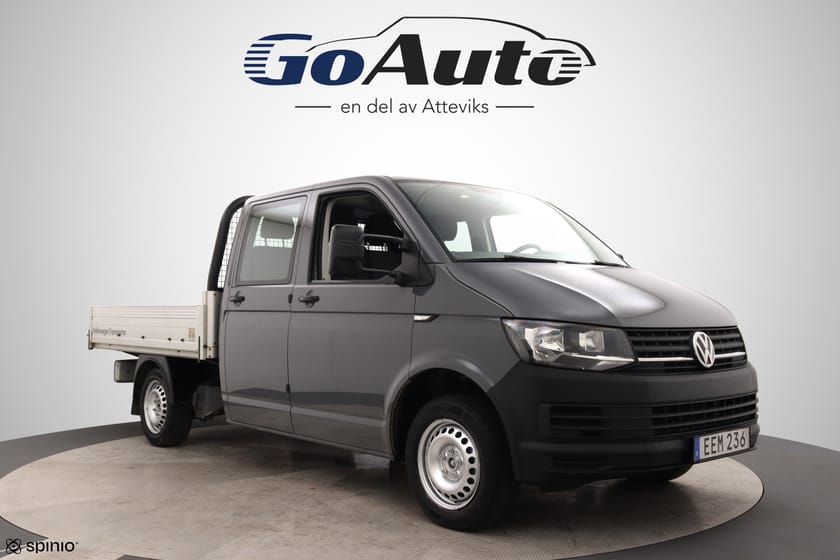 Bild 1 av Volkswagen Transporter Chassi Dubbelhytt 2.0 TDI 102hk Flak