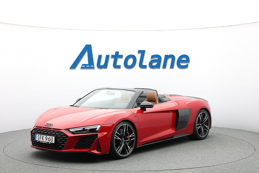 Bild 5 av Audi R8 Spyder V10 performance Q Performance, Keramisk, Kolfiber, B&O 620hk