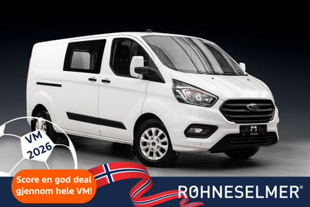 Ford Transit Custom 340 HENGERFESTE//RYGGEKAMERA//WEBASTO