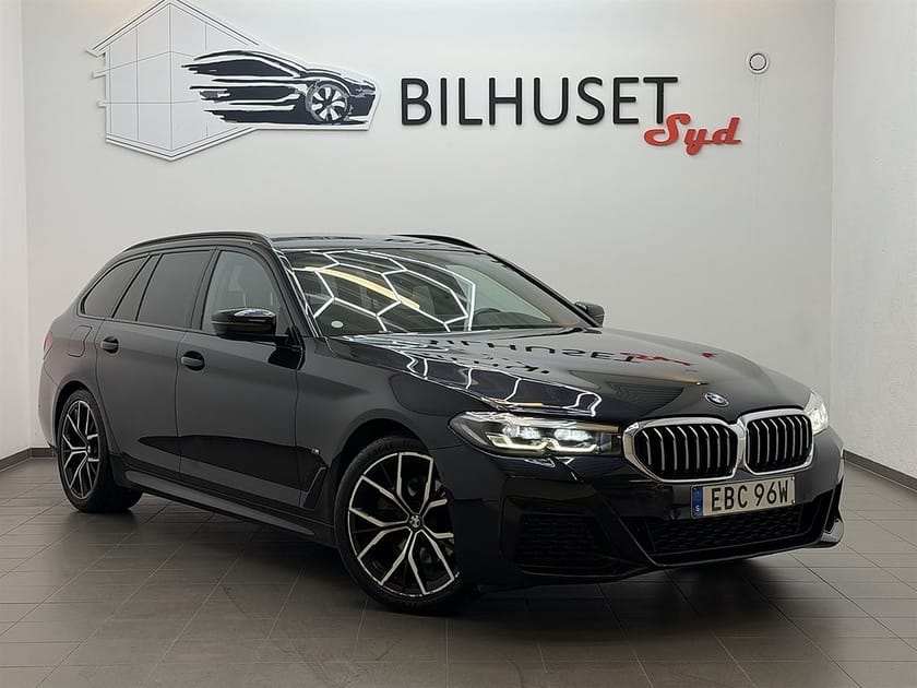Bild 1 av BMW 520d Touring 520 190hk M Sport Värmare/Navi/Bkamera/Läder/Nyservad/1Brukare
