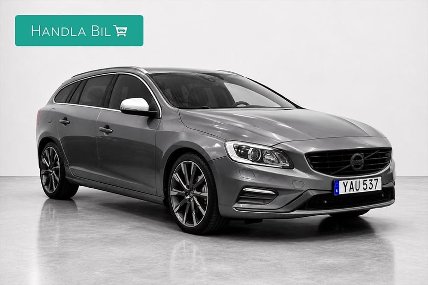 Bild 4 av Volvo V60 D4 AWD Aut R-design Drag Skinn Taklucka P-värm H/K 190hk