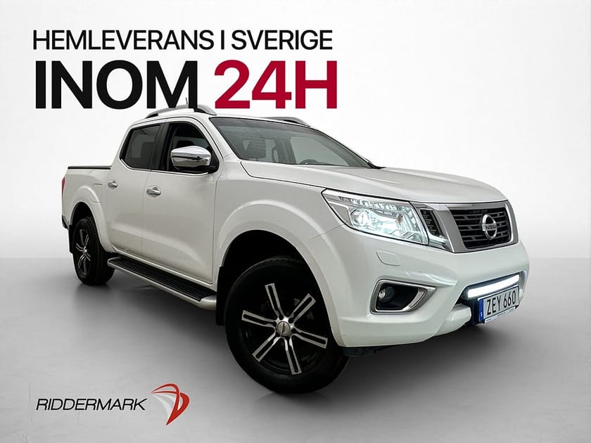 Bild 1 av Nissan Navara Dubbelhytt Tekna 2.3 4WD Drag Diff Skinn Taklucka Moms