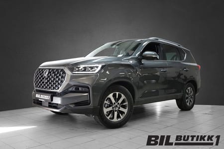 SsangYong Rexton 202HK DLX | Marble Grey | 3.500kg hengervekt | +mm