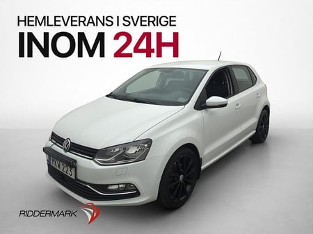 Volkswagen Polo 1.2 TSI Få brukare Adaptiv-Fart Låg skatt