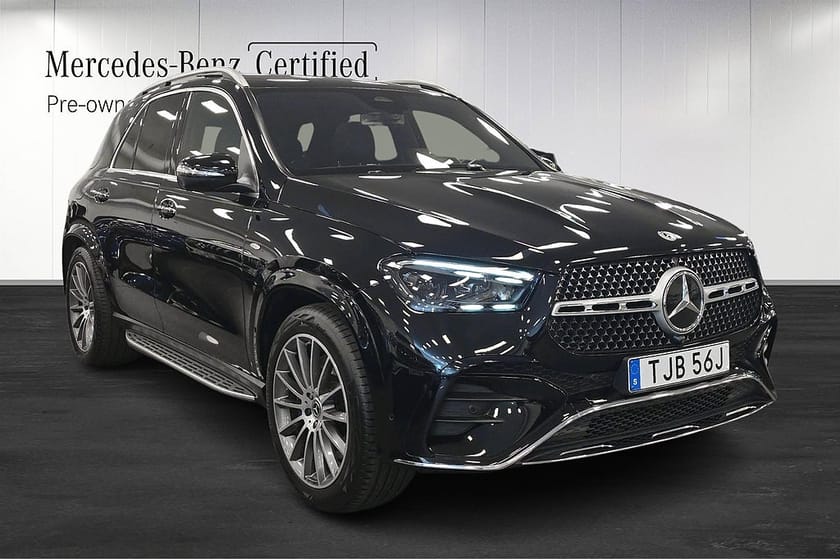 Bild 2 av Mercedes-Benz GLE 350 de 4MATIC AMG Pano HUD Burmester Luftfjädring Drag