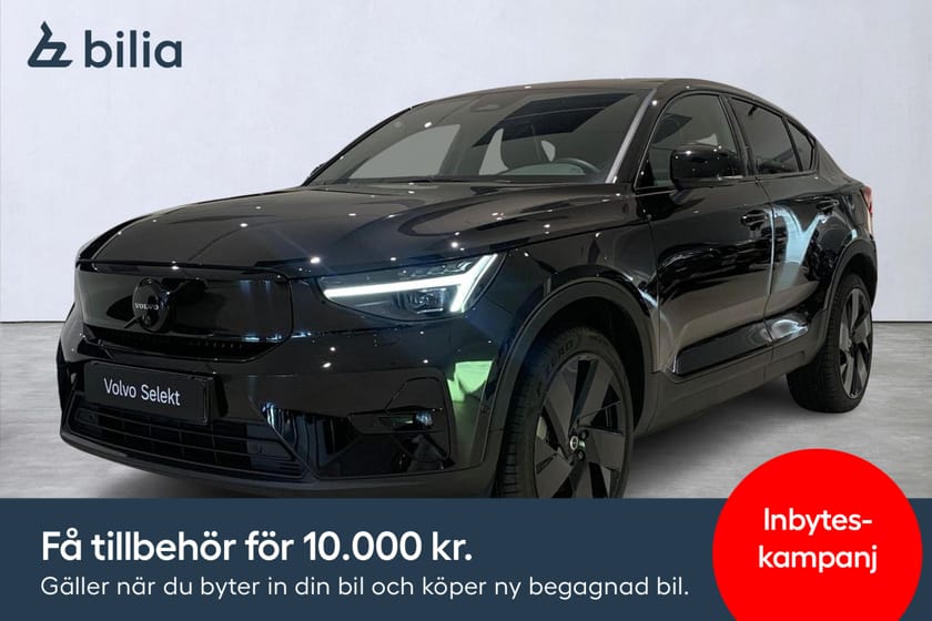Bild 1 av Volvo EC40 Twin Motor Performance AWD 442hk Ultra Black SE