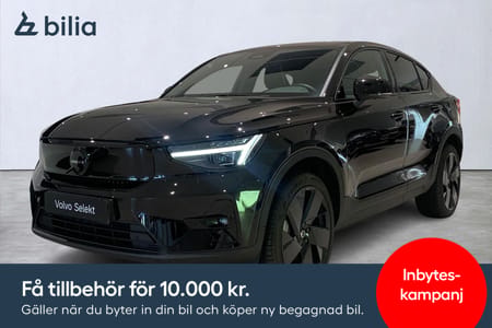 Volvo EC40 Twin Motor Performance AWD 442hk Ultra Black SE